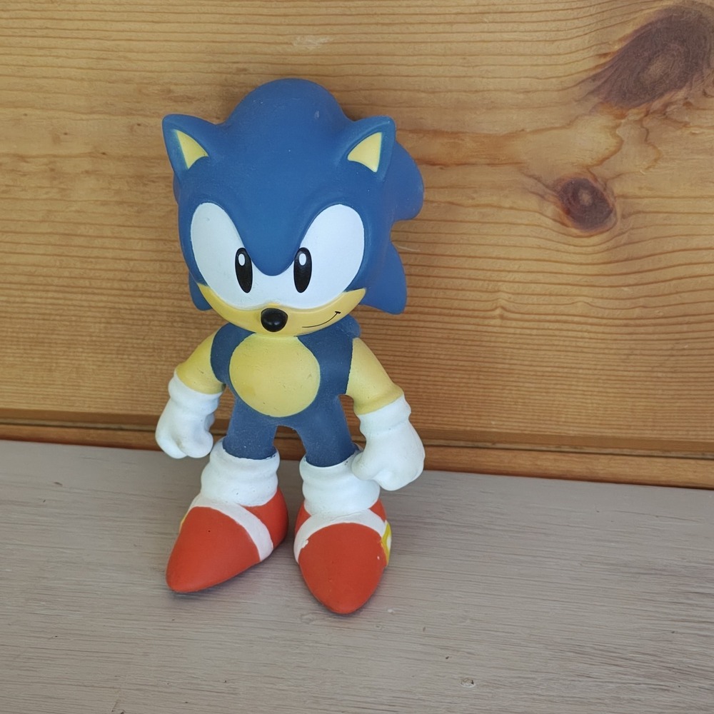 Sega‎ Sonic the Hedgehog Goo Jit Zu Stretch  Toy 5" Loose ZC2